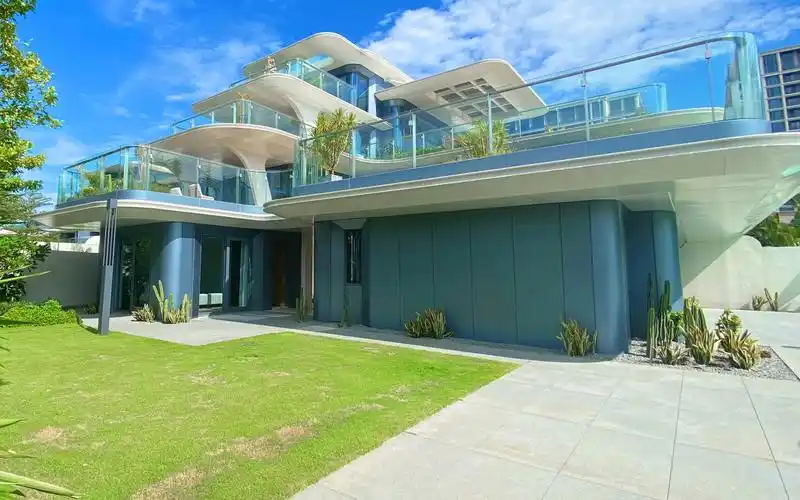 海南三亚游艇别墅,造型亮瞎双眼,海景独栋别墅也有不尽人意