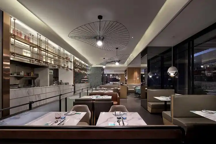 星美聚万科里店之大厅吊灯装修设计效果图