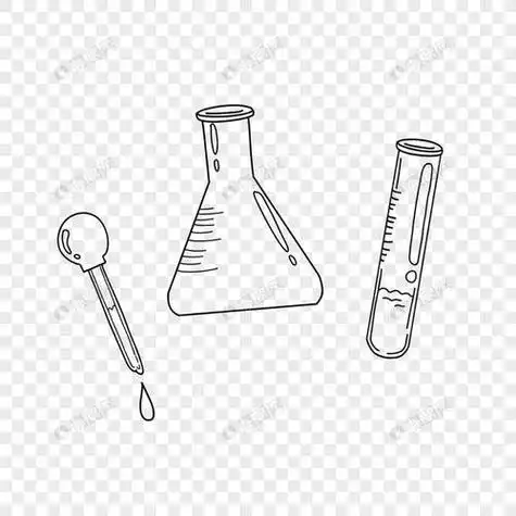 简笔画科学小仪器