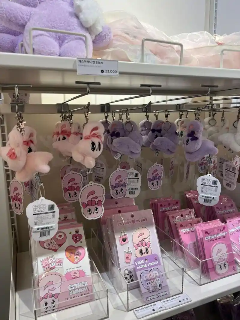 韩国首尔弘大附近有estherbunny兔子线下店!