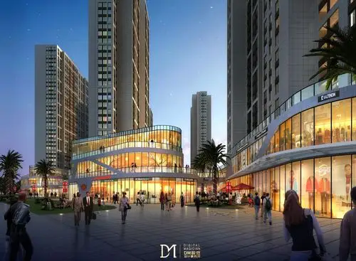 「dm」作品分享|建筑篇·商业中心 - 效果图交流区-建e室内设计网