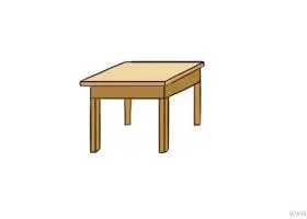 古代桌子怎么画简笔画