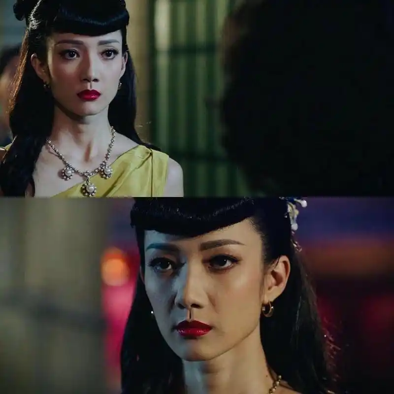 tvb花旦王君馨因为在《城寨英雄》当中饰演冷艳反派花曼大受欢迎,如今