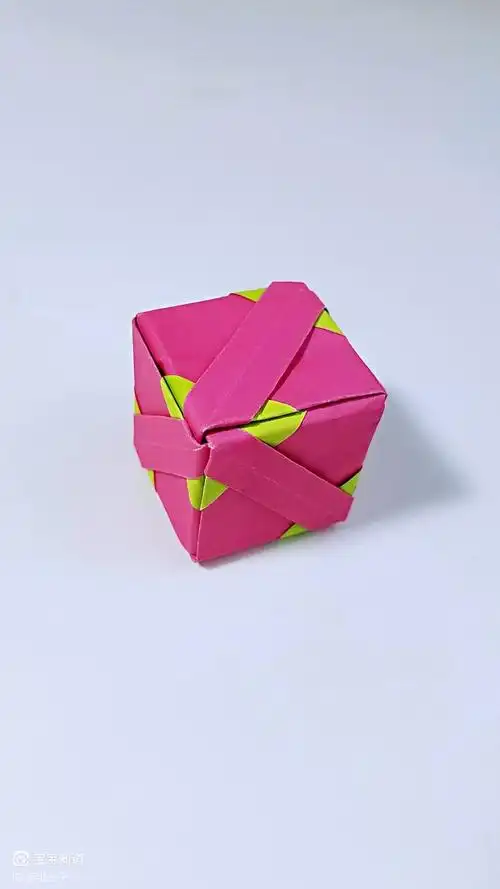 折纸立方体小方块教程