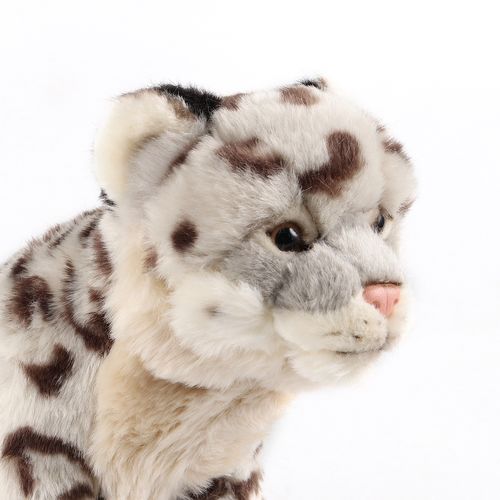 美国国家地理仿真动物毛绒玩具雪豹公仔玩偶正版柔软毛绒