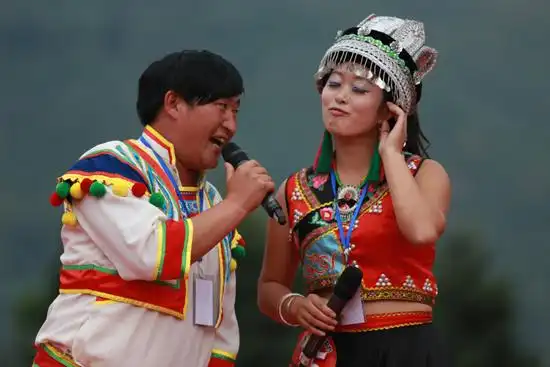 杨柳山歌节七夕唱响 60名山歌手飞歌"恋爱"