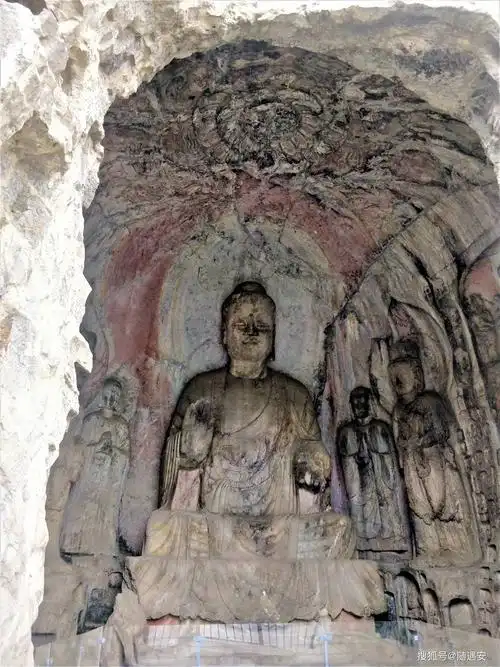 龙门石窟甲天下——西安洛阳古都行之十一_宾阳