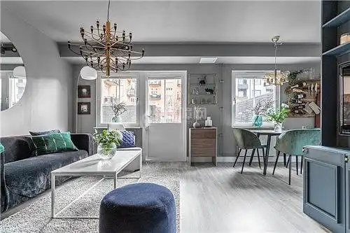 46平米现代公寓交换空间设计赏析