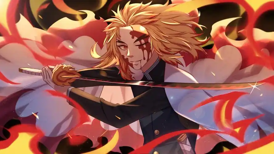 炼狱杏寿郎(动漫静态壁纸) - 静态壁纸下载 - 元气壁纸