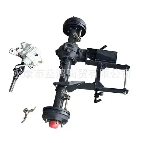 改装三轮摩托车悬挂配件卡丁沙滩车轴传动双万向节差数器后桥鼓刹