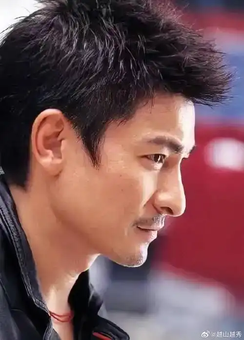 华仔的侧脸:帅到让人想"报警"[憧憬]