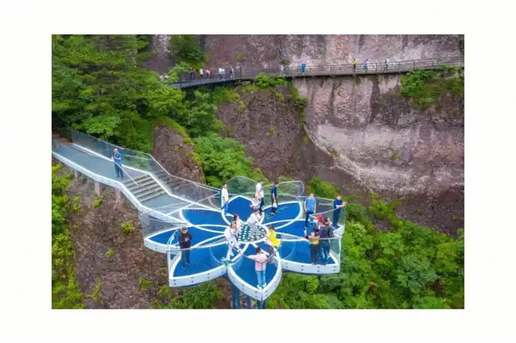 浙江仙居玻璃桥