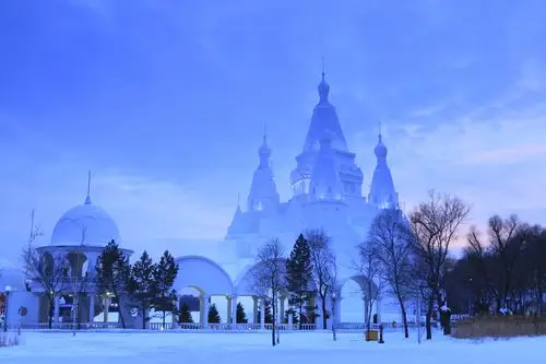 梦幻仙境 哈尔滨冰雪节,自驾采风行