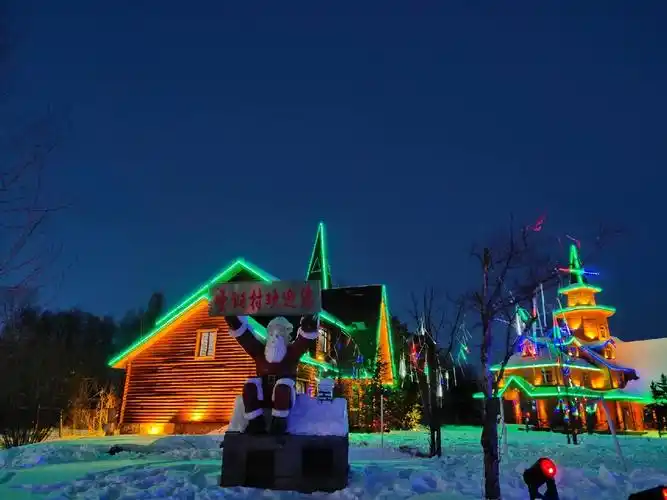 漠河北极圣诞村