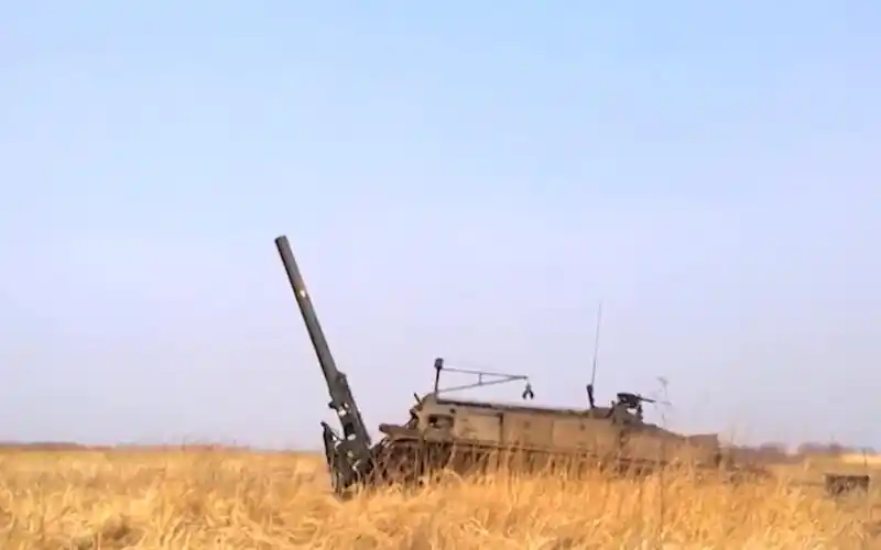 火力覆盖.俄"郁金香"240mm口径2s4自行迫击炮