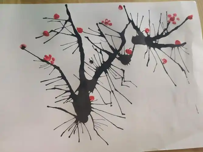 第五课《吹画梅花》