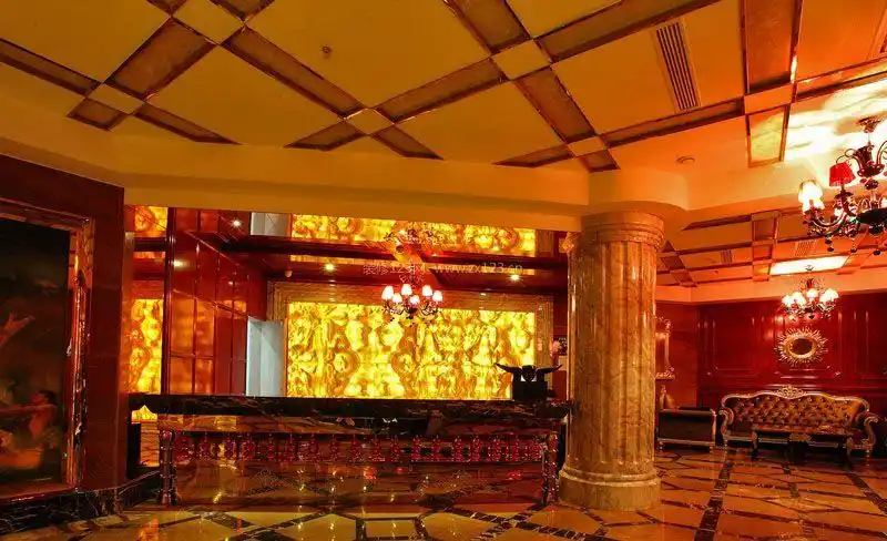 2018欧式ktv前台装修效果图片