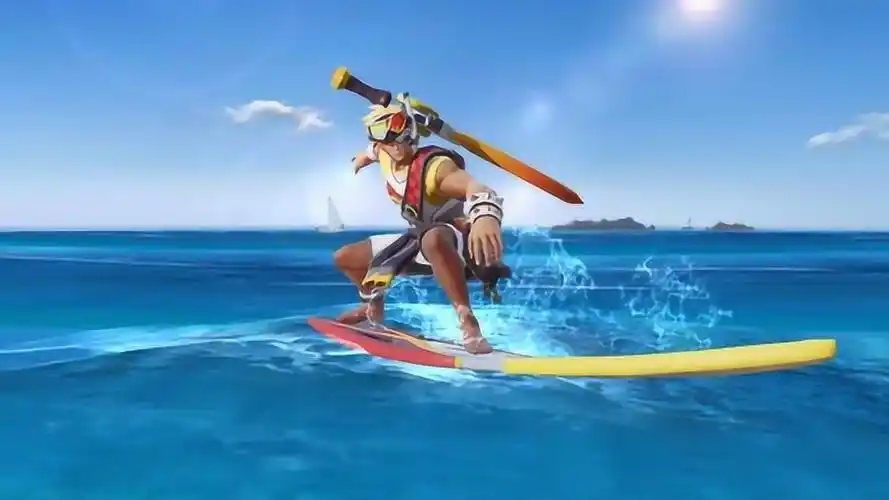 王者荣耀:夏侯惇-乘风破浪全新星元部件展示