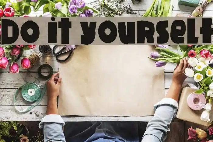 do it yourself 字体