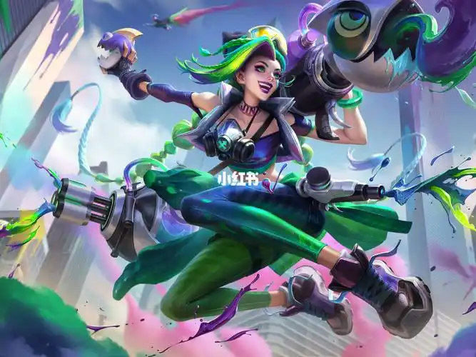 涂鸦小队 金克丝 技能展示