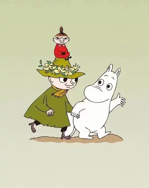 姆明一只可爱的精灵