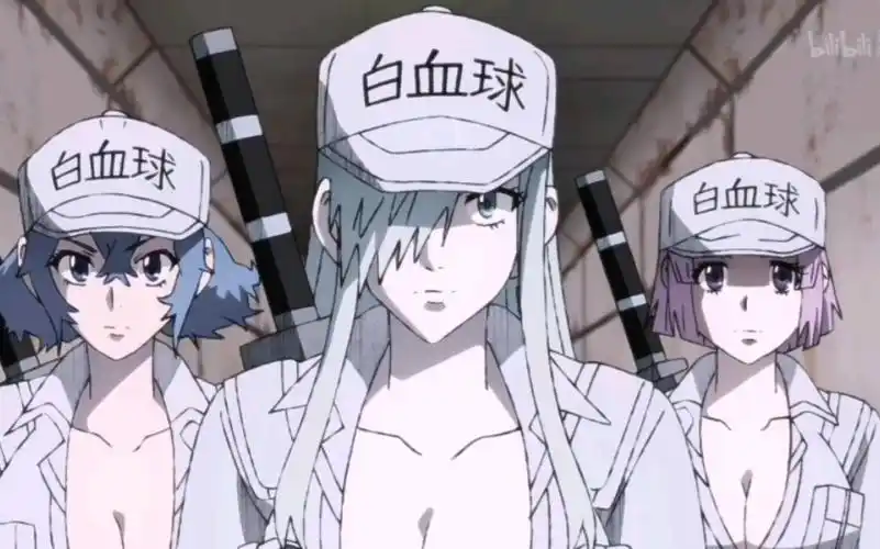 【工作细胞black】白姐/为了守护新的生命,拼上自己的性命也不赖_哔哩