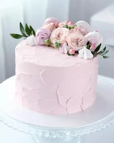 奶油蛋糕这样装饰不火都不行70款粉粉粉造型图鉴曝光