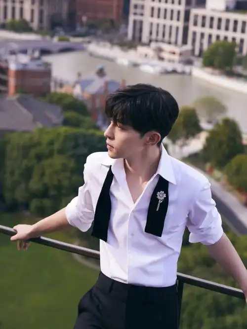 邓伦男士发型参考短发造型今日分享纹理