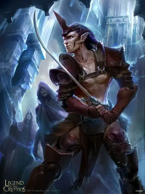 人形怪物插画cgwall原画网