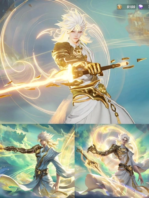 游戏 #王者荣耀 #李白新皮肤 #典藏皮肤