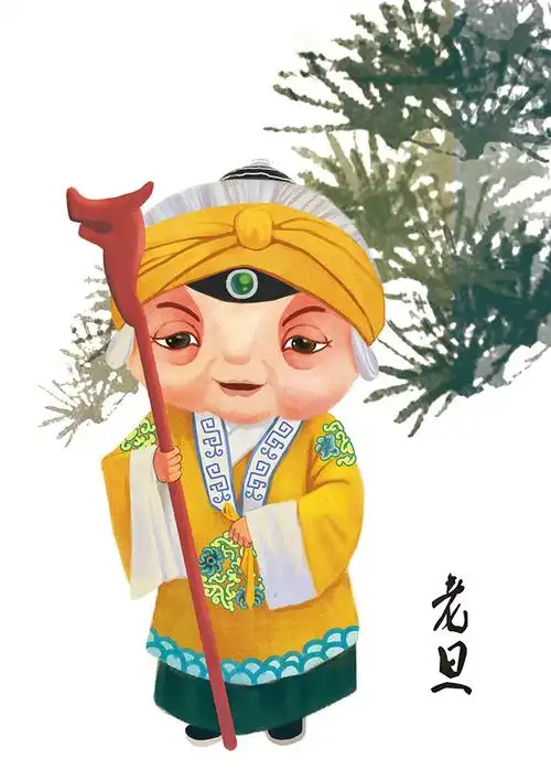 老旦|插画|儿童插画|小串 - 原创作品 - 站酷 (zcool)