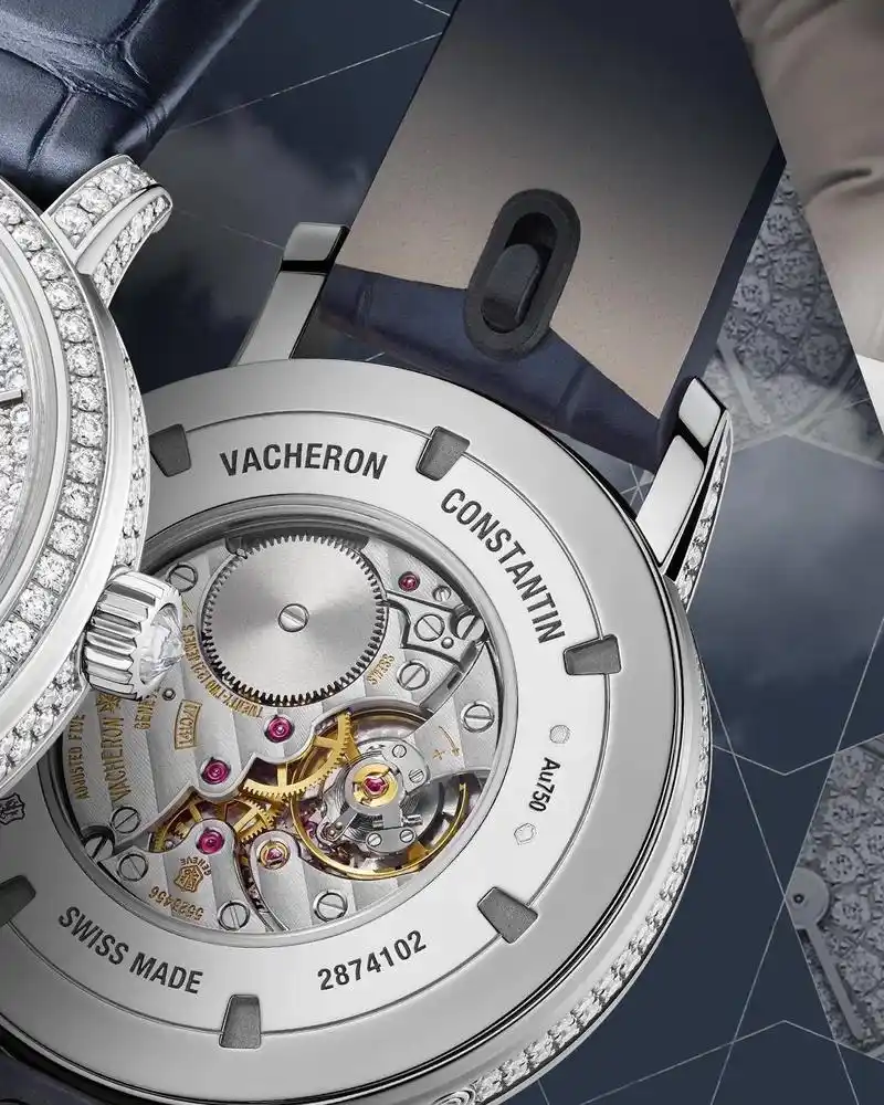 极致奢华江诗丹顿镶钻月相腕表