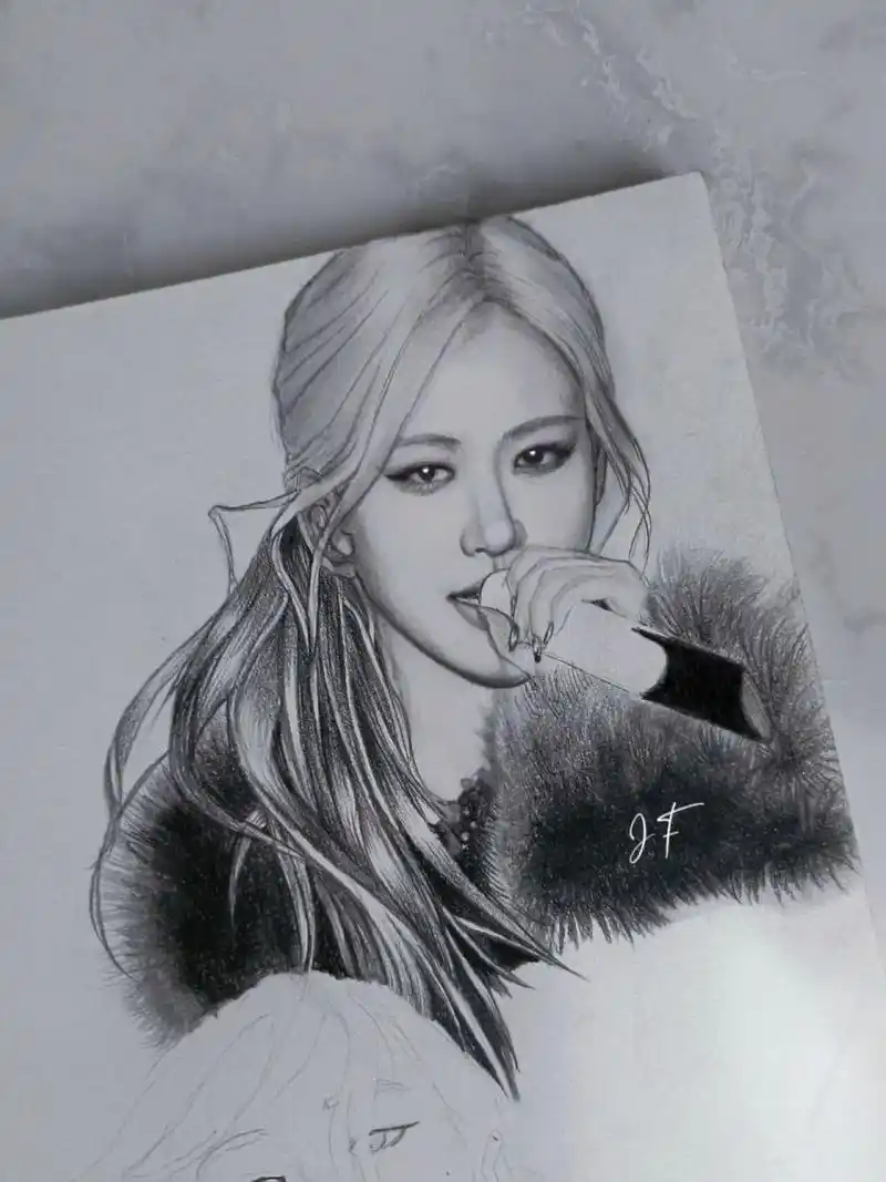 手绘blackpink朴彩英,可接稿 接受约稿,心动的姐妹们快来  不可随意抱