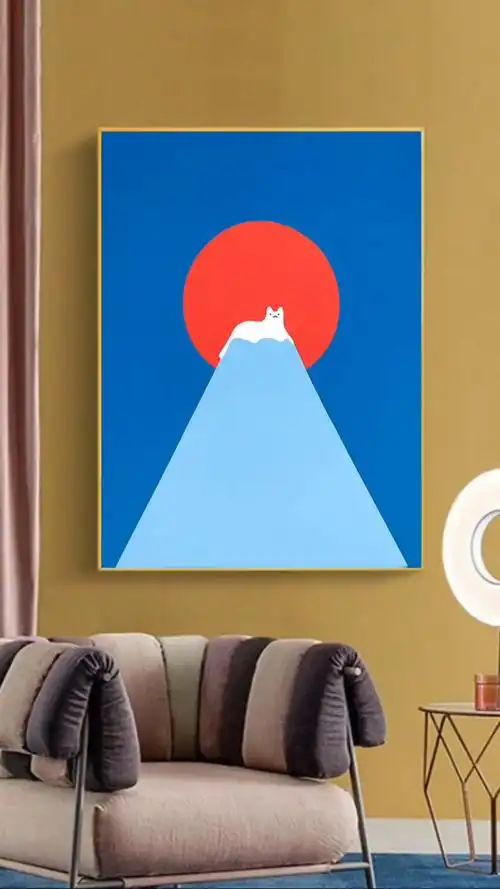 手残党也能轻松驾驭的手绘装饰画!超简单