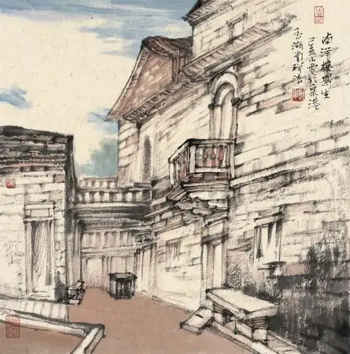 闽南古厝,红砖红瓦,艳丽恢弘,外看尽显建筑之张扬,而内在则质朴端庄