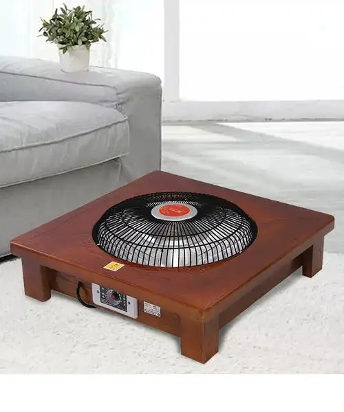 全新实木烤火器取暖器家用节能小太阳冬天电火盆烤火盆神器烤火炉子暖