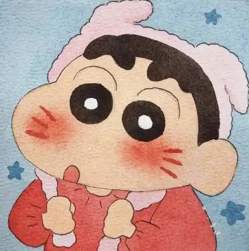 头像呆萌可爱的蜡笔小新头像