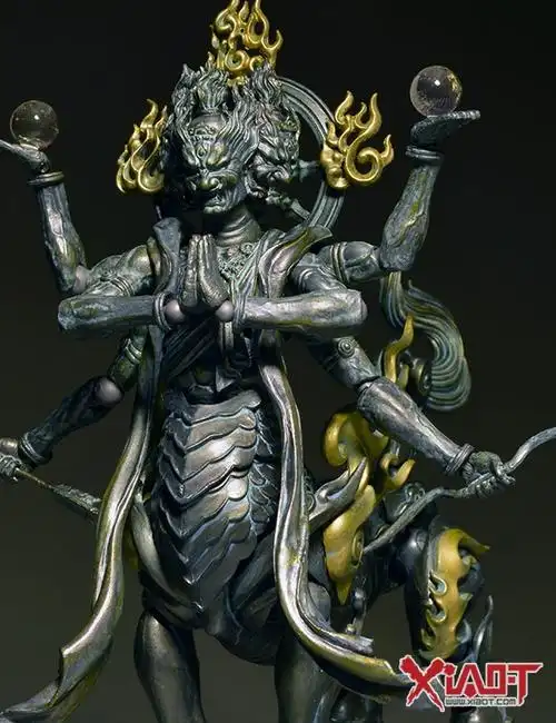 海洋堂 自由装饰 半马天64阿修罗 ～青铜调