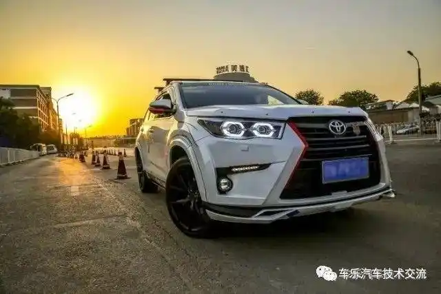 惊艳外观新汉兰达改装案例看看都觉得手痒