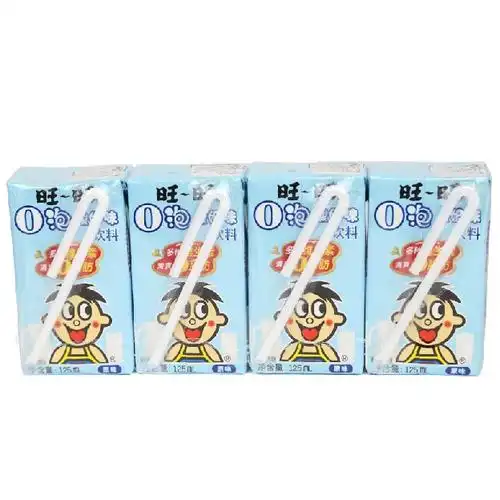 旺旺旺仔0泡果奶饮料饮品原味 125ml*4_壹号便利店_聚超网,中国社区