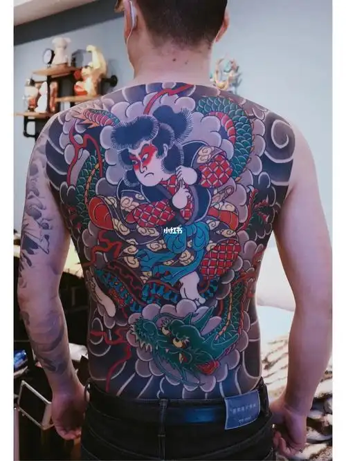 哈尔滨纹身师  #老传统云龙九郎