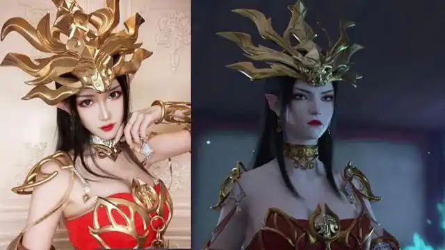 美杜莎一直都是大家心中的女神,随着《斗破苍穹》的热播,美杜莎的人气