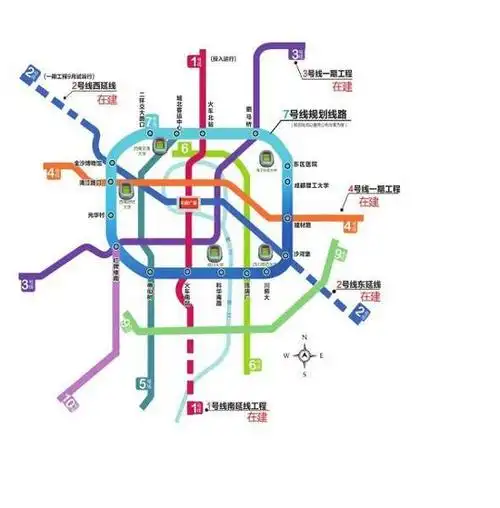 成都地铁6号线站点