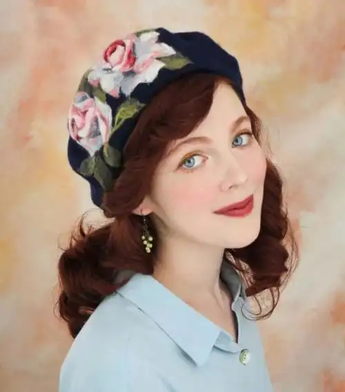 帽子控们对冬天的尊重全都在这顶贝雷帽上面了