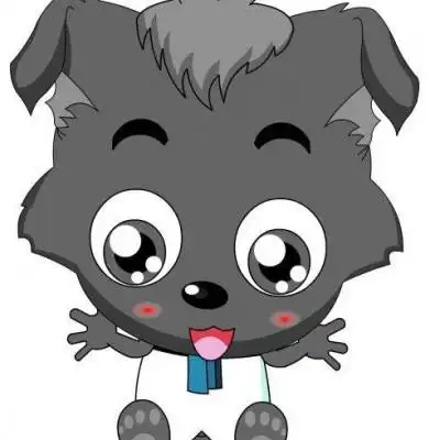 小灰灰头像萌版高清可爱迷路的小灰灰头像