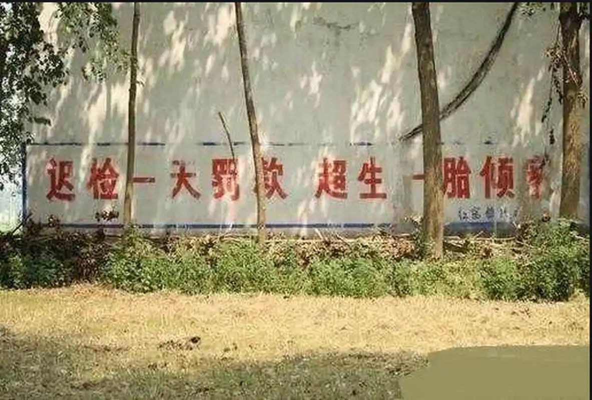 安徽三胎政策# "计划生育,人人有责","少生优生,幸福一生"等宣传标