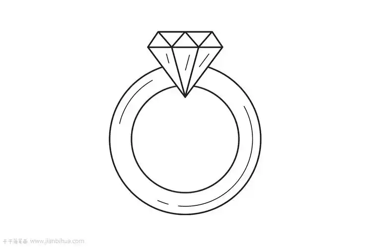 零基础必学戒指简笔画