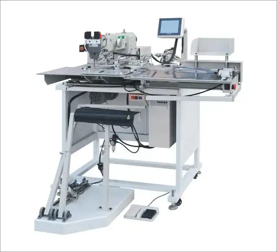 牛仔全自动单针单色车缝后袋机 工业缝纫机 厂家直销支持定制加工