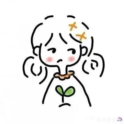 00后可爱简笔画猪猪女孩头像想做先生的小小宇宙