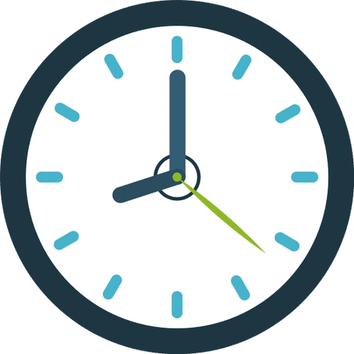 时钟图标设计时间 clock icon time design